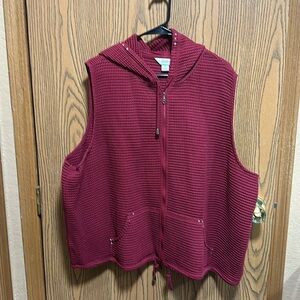 CJ banks cotton vest